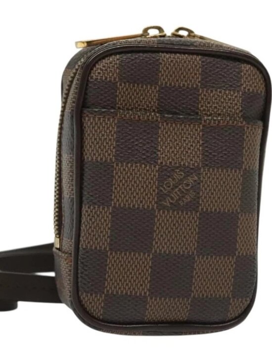 Louis Vuitton Handbags - LOUIS VUITTON Damier Ebene Etui Okapi PM Pouch N61738 LV Auth